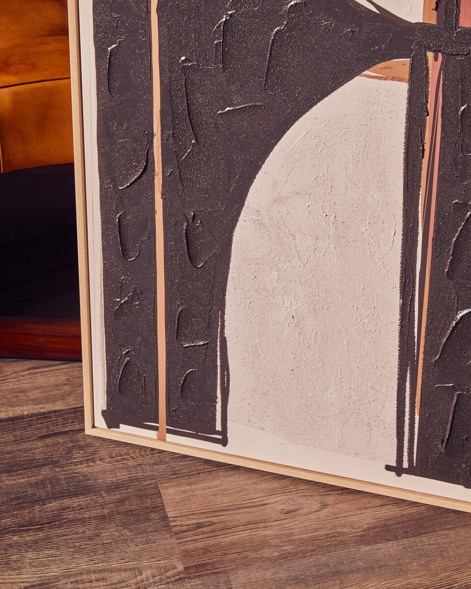 Orsina Astratto Abstract Geometric Wall Art – Modern Minimalist Decor