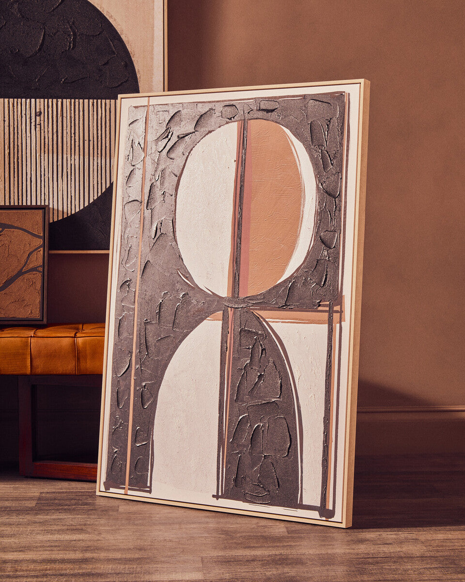 Orsina Astratto Abstract Geometric Wall Art – Modern Minimalist Decor