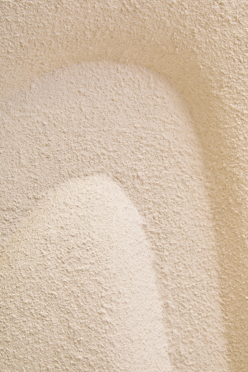 Orsina Astratto 3D Cream Wall Art – Modern Textured Sculptural Decor