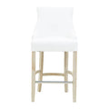Orsina Kensington Townhouse Ivory Bar Chair | Cushioned Kitchen Stool