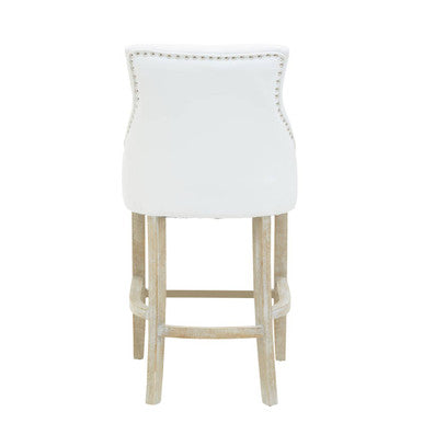 Orsina Kensington Townhouse Ivory Bar Chair | Cushioned Kitchen Stool
