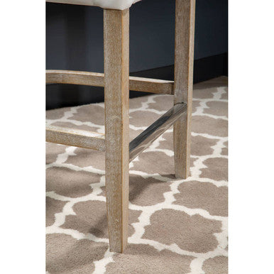 Orsina Kensington Townhouse Ivory Bar Chair | Cushioned Kitchen Stool