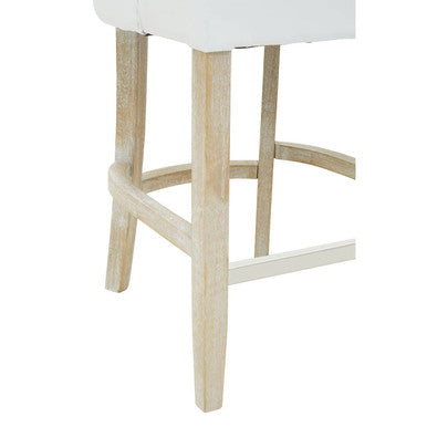 Orsina Kensington Townhouse Ivory Bar Chair | Cushioned Kitchen Stool
