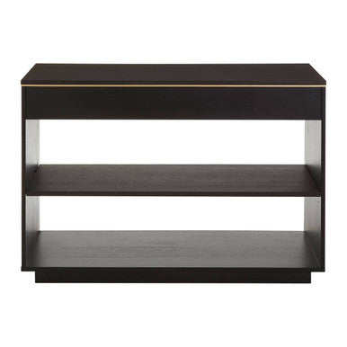 Orsina Diamond Oak Veneer Console Table – Brown Wood Hallway Storage