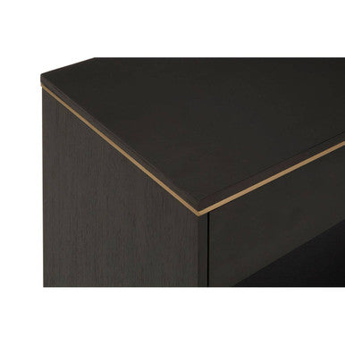 Orsina Diamond Oak Veneer Console Table – Brown Wood Hallway Storage