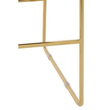 Orsina Piermount Mink Velvet Bar Stool with Gold Base | Counter Chair