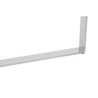 Orsina Demas Console Table – Frosted Glass & Gold Stainless Steel