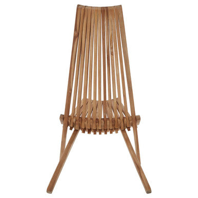Orsina Manado Wooden Lounge Chair – Mid-Century Modern Timber Accent Chair