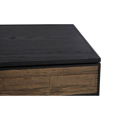 Orsina Salvar Oak Wood Sideboard – Two-Tone 4-Door Dining Buffet