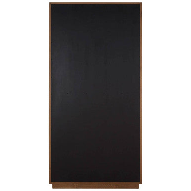 Orsina Salvar Natural Oak Wood Tall Cabinet – Boho Storage Tower