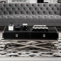 Orsina Kensington Townhouse Hair-On-Hide 2-Drawer Coffee Table
