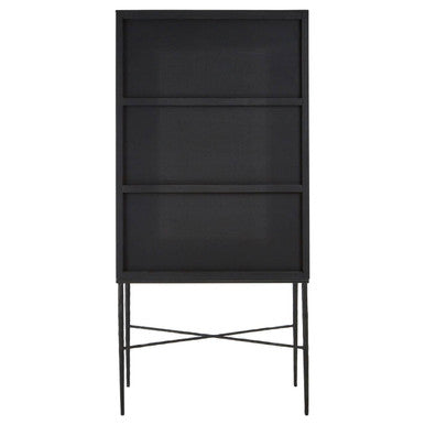 Orsina Milan Elm Wood Wine Cabinet – Two Door Starburst Drinks Buffet