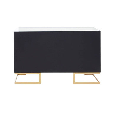 Orsina Kesena Silver Mirrored Chest of Drawers | 6-Drawer Dresser