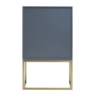 Orsina Deskey Shagreen Effect Cabinet | Grey & Champagne Sideboard