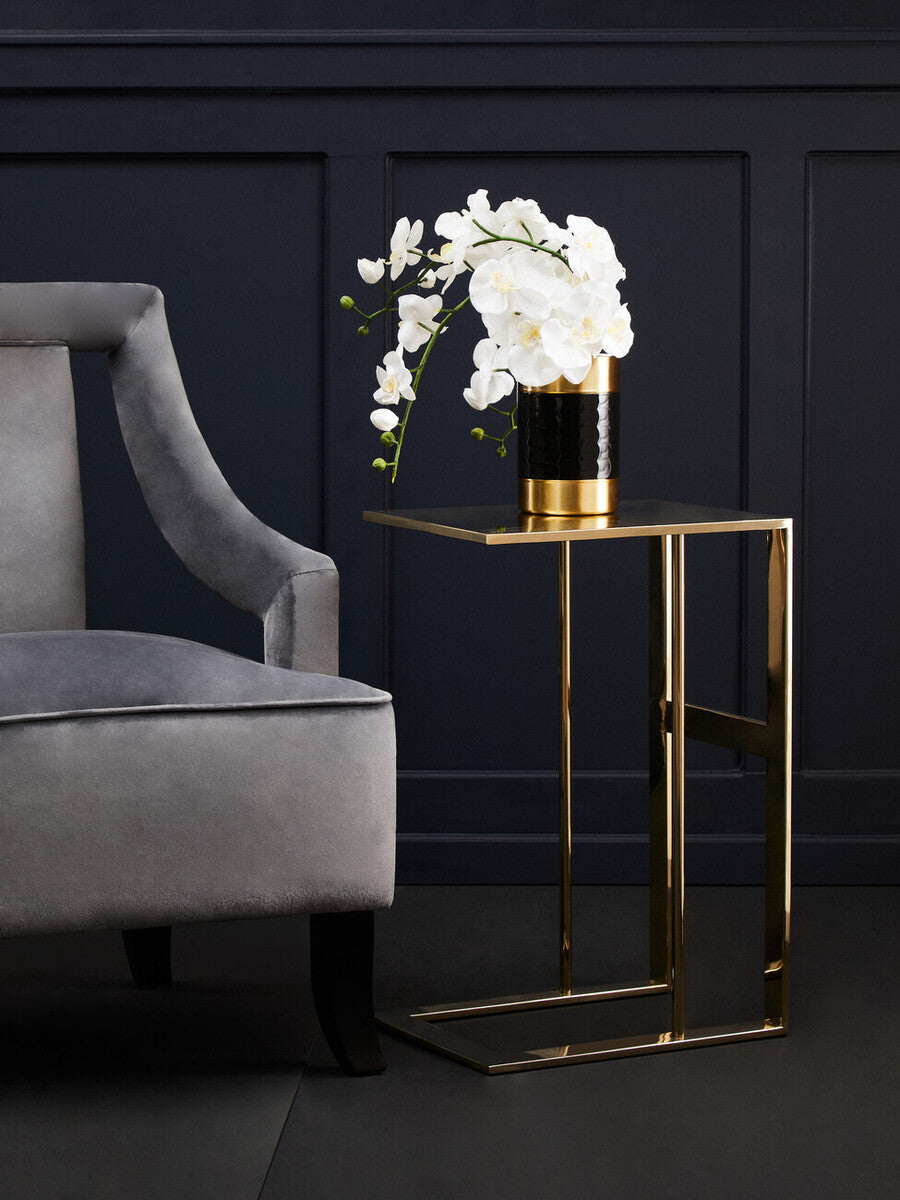 Orsina Faye Grey Velvet Dining Chair – Mid-Century Modern Accent Seat