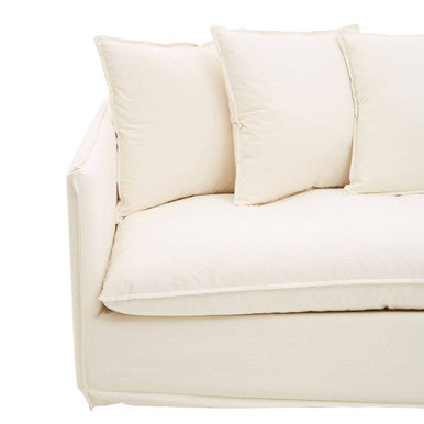 Orsina Antibes 3-Seater Cream Sofa – Contemporary Tailored Lounge