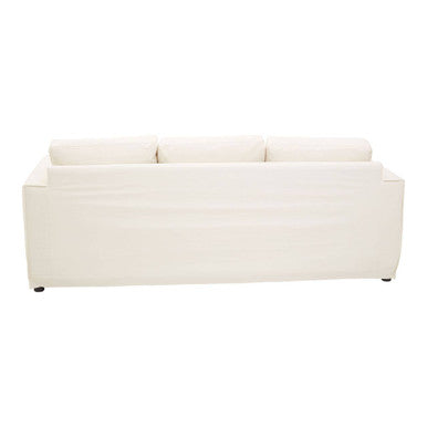 Orsina Menton 3-Seater Cream Sofa – Premium Cotton Linen Blend