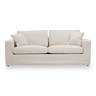 Orsina Valensole 3 Seater Cream Fabric Sofa | Modern Scandi Couch