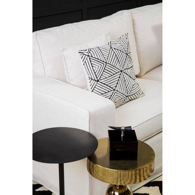 Orsina Valensole 3 Seater Cream Fabric Sofa | Modern Scandi Couch