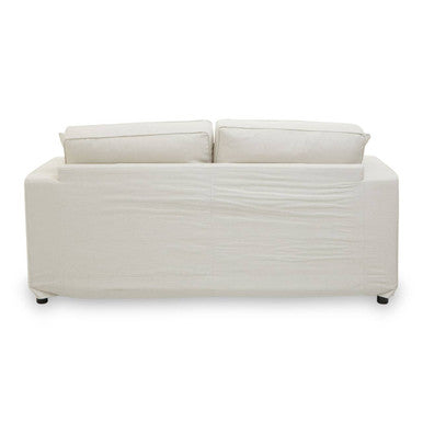 Orsina Valensole 2-Seater Cream Fabric Sofa – Compact Living Room Lounge