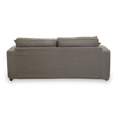Orsina Valensole 3-Seater Grey Fabric Sofa – Contemporary Living Room