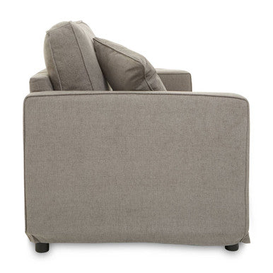 Orsina Valensole 2-Seater Grey Sofa – Scandi Style Fabric Lounge