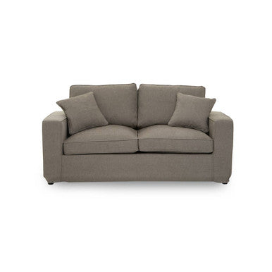 Orsina Valensole 2-Seater Grey Sofa – Scandi Style Fabric Lounge