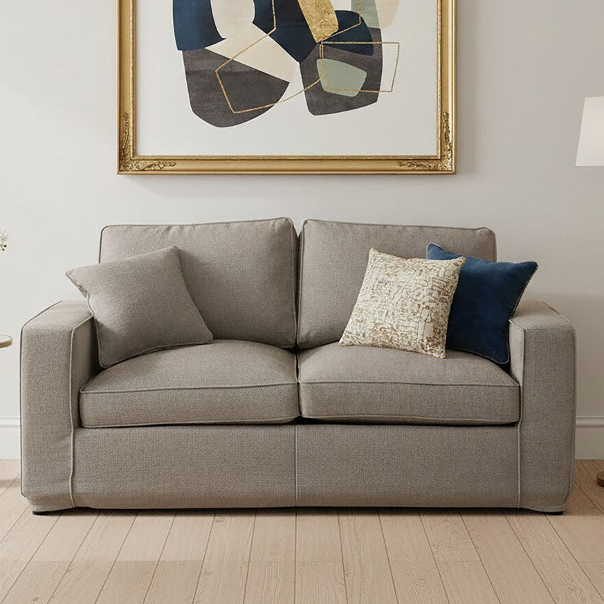 Orsina Valensole 2-Seater Grey Sofa – Scandi Style Fabric Lounge