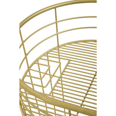 Orsina Rabia Gold Bar Stool – Modern Minimalist Wireframe Bar Chair