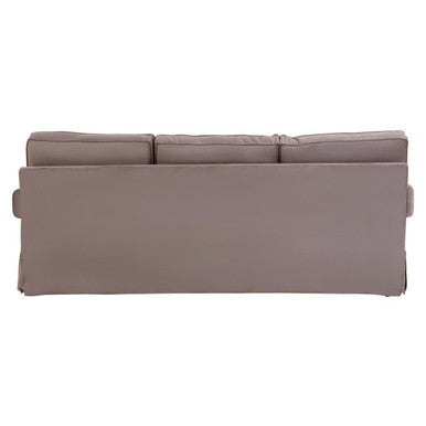 Orsina Ralph 3 Seater Mink Velvet Sofa – Luxury Modern Living Room Seating