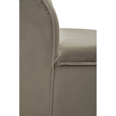Orsina Kids Tamra Velvet Accent Chair – Mink and Gold Barrel Chair
