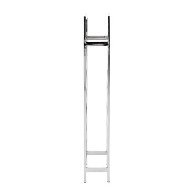 Orsina Barolo 24 Bottle Wine Rack | Silver Steel Floor Standing Storage