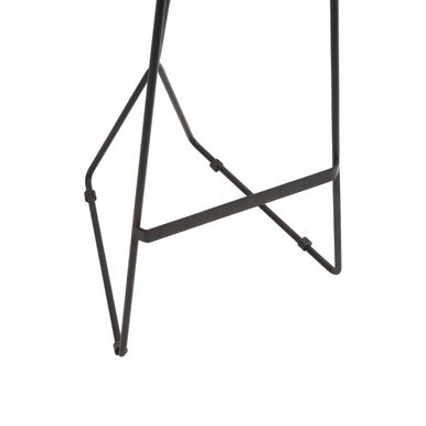 Orsina Nandri Acacia Wood Bar Stool – Modern Rustic Kitchen Seating
