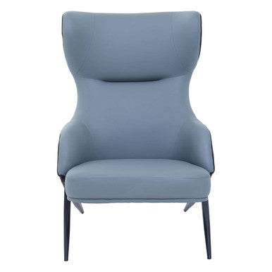 Orsina Kiev Grey Armchair – Modern Upholstered Wingback Accent Chair