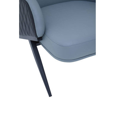 Orsina Kiev Grey Armchair – Modern Upholstered Wingback Accent Chair