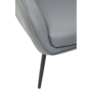 Orsina Kaiko Camel Faux Leather Armchair and Footstool Lounge Set