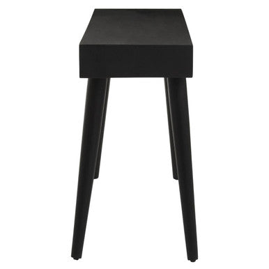 Orsina Boho Black and White Two Drawer Console Table – Slim Entryway