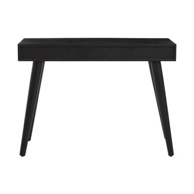 Orsina Boho Black and White Two Drawer Console Table – Slim Entryway