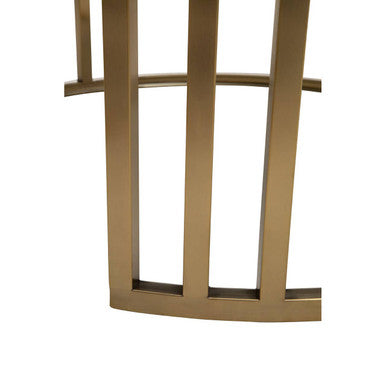 Orsina Alana Nesting Coffee Tables | Round Tinted Glass & Brushed Gold