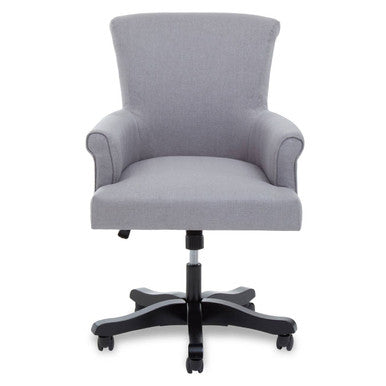 Orsina Walford Grey Home Office Chair – Ergonomic Swivel Desk Chair