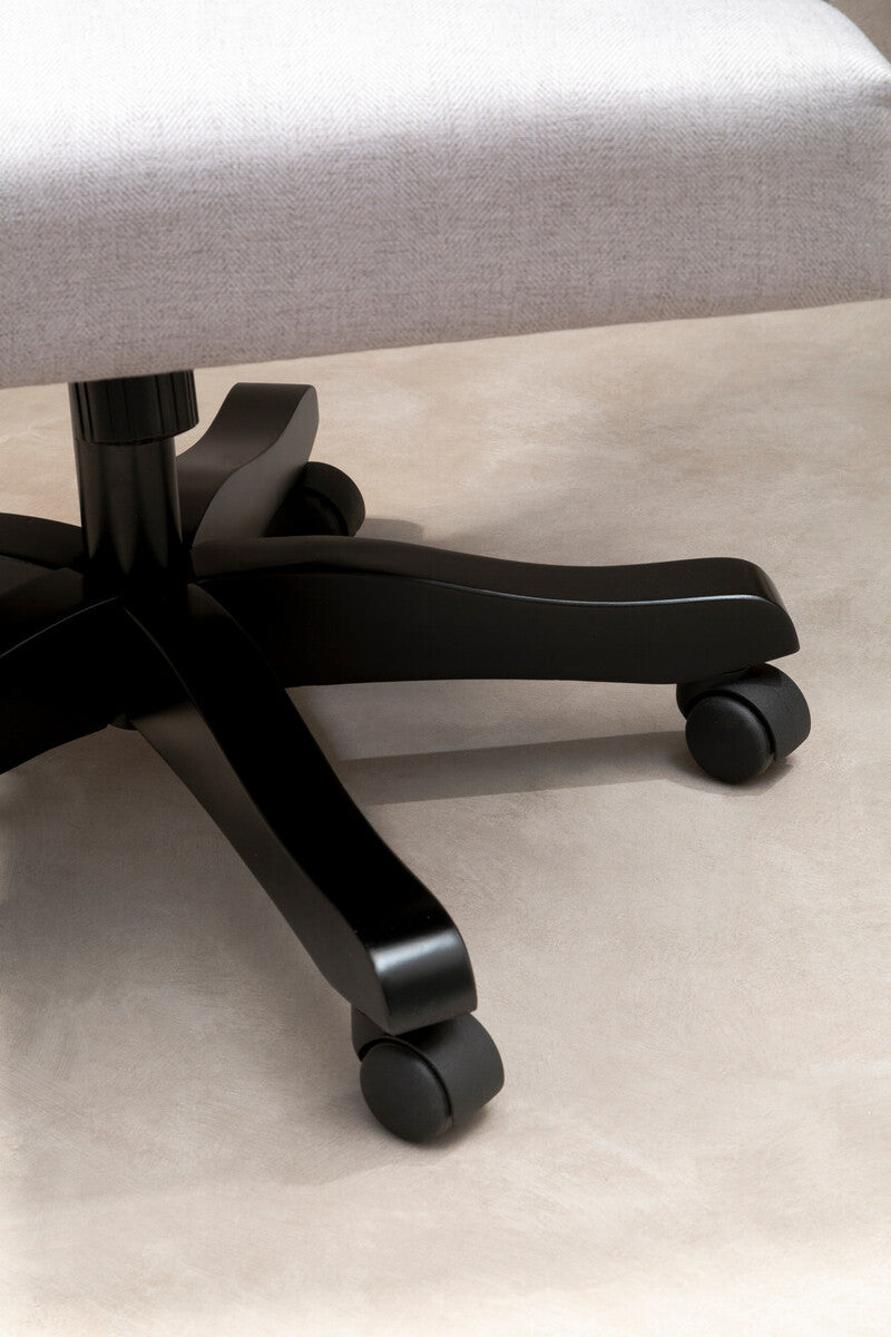 Orsina Walford Grey Home Office Chair – Ergonomic Swivel Desk Chair