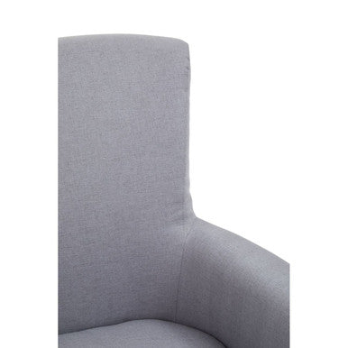 Orsina Walford Grey Home Office Chair – Ergonomic Swivel Desk Chair
