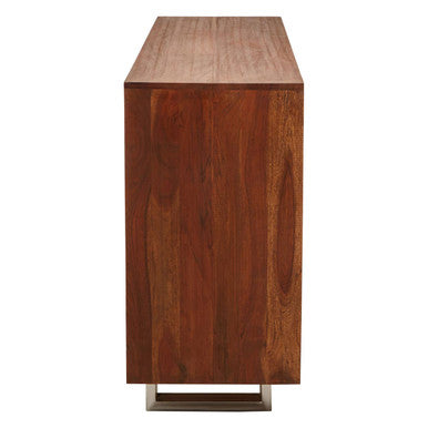 Orsina Simla Acacia Wood Sideboard | 2-Door 3-Drawer Buffet Cabinet