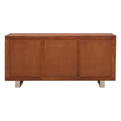 Orsina Simla Acacia Wood Sideboard | 2-Door 3-Drawer Buffet Cabinet