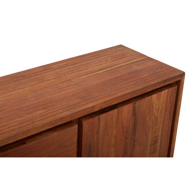 Orsina Simla Acacia Wood Sideboard | 2-Door 3-Drawer Buffet Cabinet