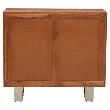 Orsina Simla Acacia Wood Sideboard | 1 Door 3 Drawer Storage Cabinet