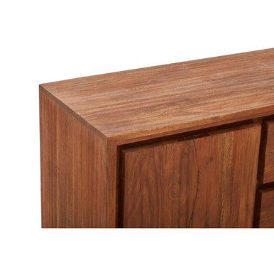 Orsina Simla Acacia Wood Sideboard | 1 Door 3 Drawer Storage Cabinet