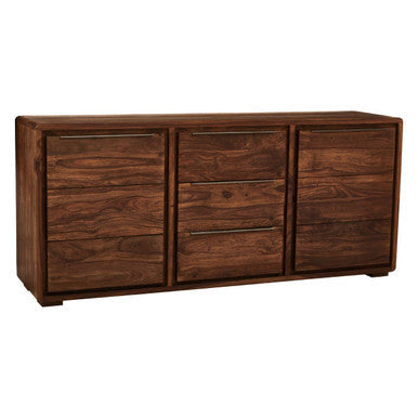 Orsina Surati Sheesham and Acacia Wood Sideboard – 2 Door 3 Drawer