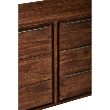 Orsina Surati Sheesham and Acacia Wood Sideboard – 2 Door 3 Drawer