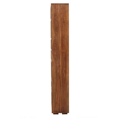 Orsina Surati Sheesham Wood Shelf Unit – Tall Solid Wood Bookshelf